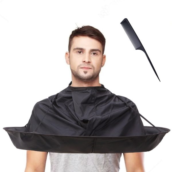 Haircut apron Black