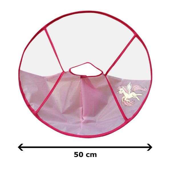 Haircut Cape For Children Pink Unicorn - Image 2