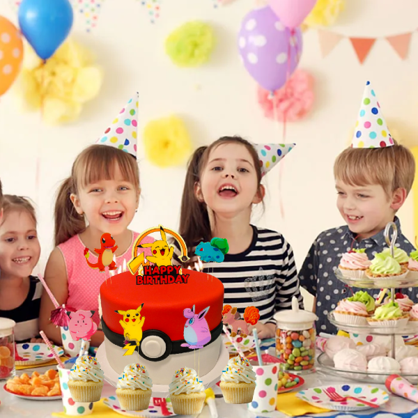 Cake Topper Pokemon – 7pcs - Image 7