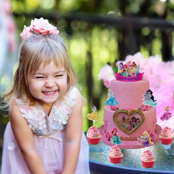 Cake Topper Princess – 7pcs - Image 9