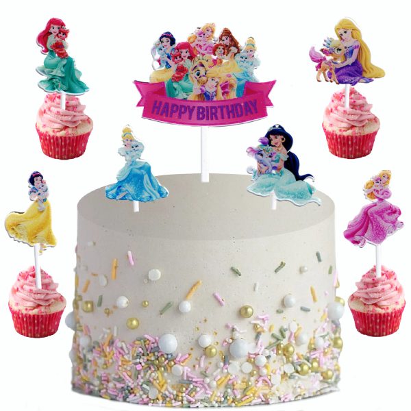 Cake Topper Princess – 7pcs - Image 8