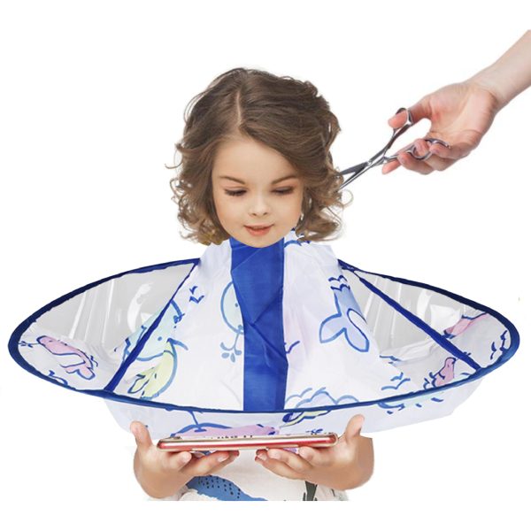 Haarschnitt Cape für Kinder Up Whales