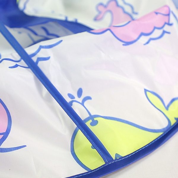 Haircut Cape For Children Up Whales - Image 6