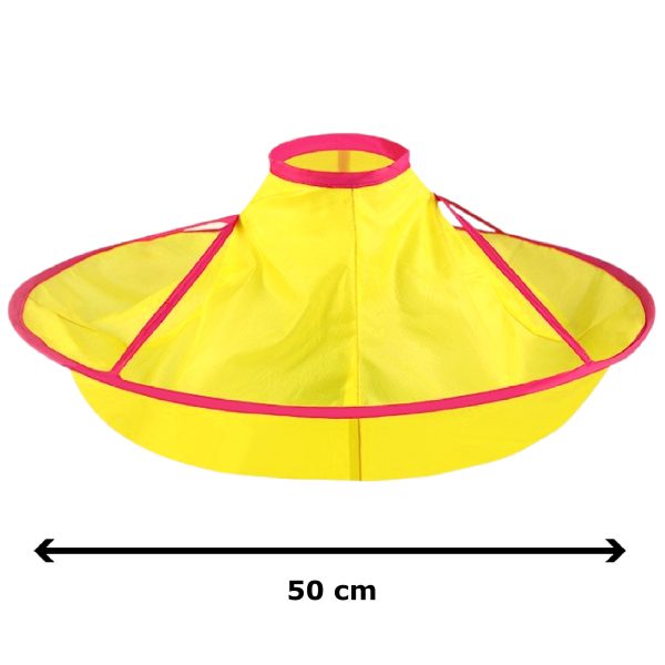 Haircut Cape For Children Up Yellow - Image 2