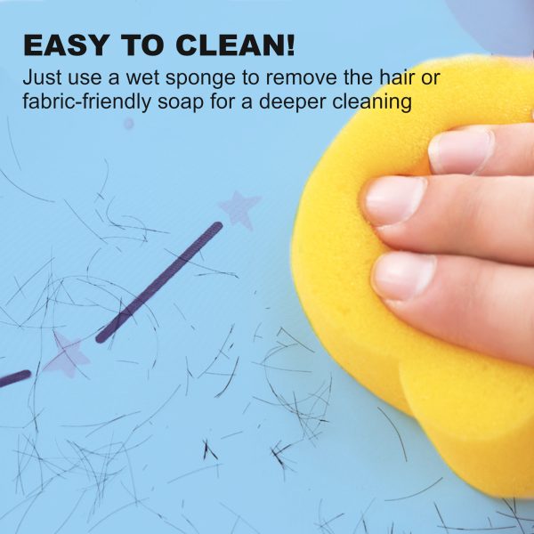Haircut Cape For Children Up Yellow - Image 6