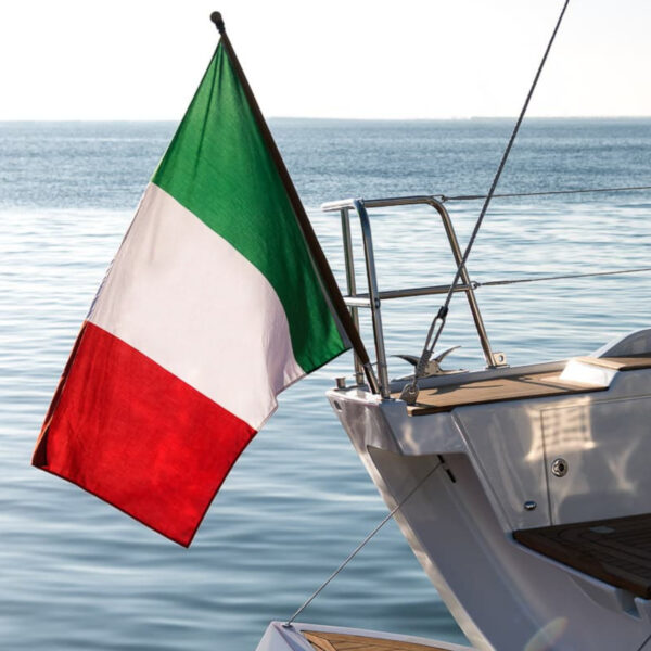 Bandiera nautica - Italia (90x150) - immagine 4